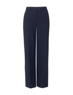 Terence New Wool Wide Leg Trouser - Navy -The Modern Femme Sales AU22 TR51 TERENCE NAVY CONEW