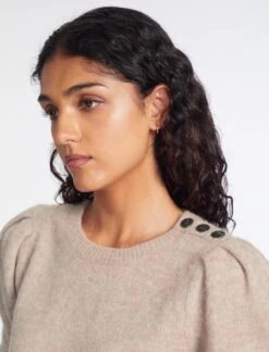 Joss Alpaca Jumper - Taupe -The Modern Femme Sales AU23 K149 JOSS TAUPE LS 672