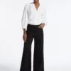 Hayden Corduroy Wide Leg Trouser - Black -The Modern Femme Sales AU23 TR82 HAYDEN BLACK LS 3937 65d55e89 ddb6 4990 b249 ab2065d9b473