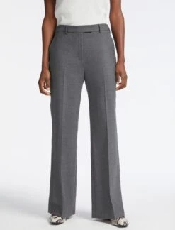 Terence Stretch Wool Wide Leg Trouser - Mid Grey -The Modern Femme Sales AU23 TR84 TERENCE GREYMELANGE LS 3899 61cc4efe d777 4947 ae56 999e34252d2e