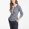 Jonah Wool Jumper - Denim Blue Cream Stripe -The Modern Femme Sales K39 Jonah DenimBlue CreamStripe 14763