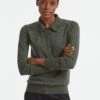 Josie Wool Collared Jumper - Khaki -The Modern Femme Sales RSHT K24 JOSIE KHAKI LS 29081