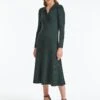 Josie Wool Knit Dress - Dark Green -The Modern Femme Sales SP22 D397 JOSIE DARK GREEN LS 7645 eae6fa06 2643 4a7c 9e0b 82558b19d6ad