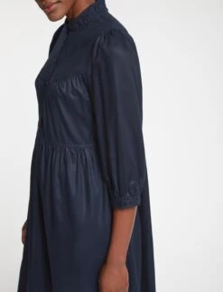 Cleo Midi Dress - Navy -The Modern Femme Sales SP23 D509 CLEO NAVY LS 3163 cd2fa76d 2388 488c be2d 79746bfdf007