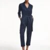 Ulla Jumpsuit - Navy -The Modern Femme Sales SP23 JU13 ULLA NAVY LS 32