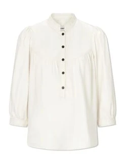 Cleo Blouse - Cream -The Modern Femme Sales SP23 S66 CLEO CREAM CO
