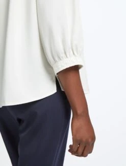 Cleo Blouse - Cream -The Modern Femme Sales SP23 S66 CLEO CREAM LS 2156