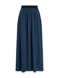 Serena Midi Skirt - Petrol -The Modern Femme Sales SP23 SK158 SIERRA PETROL CO
