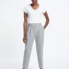 Tristan New Wool Tapered Trouser - Light Grey -The Modern Femme Sales SP23 TR71 TRISTIAN LIGHT GREY LS 1751