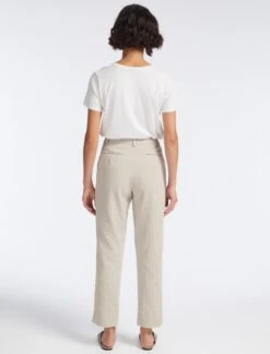 Tatum Corduroy Trouser - Stone -The Modern Femme Sales SP23 TR74 TATUM STONE LS 25033