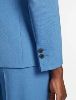 Jamie New Wool Blazer - Blue -The Modern Femme Sales SP24 JK45 JAMIE BLUE LS 730