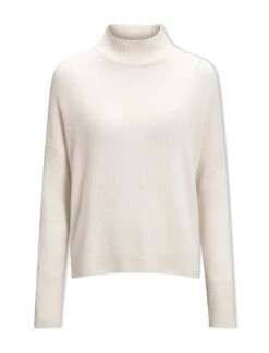 Johanna Cashmere Jumper - Cream -The Modern Femme Sales SP24 K171 JOHANNA CREAM LS