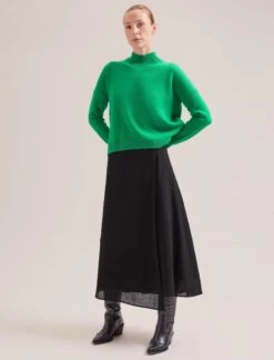 Sonia Techni Voile Maxi Skirt - Black -The Modern Femme Sales SP24 SK182 SONIA BLACK LS 18168 cefbca21 8ca1 470e 9645 0227f2e789d7