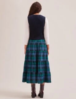 Wyatt Corduroy Waistcoat - Navy -The Modern Femme Sales SP24 W6 WYATT NAVY LS 1241