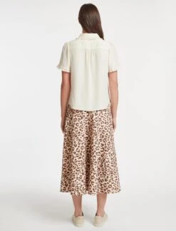 Pippi Silk Blouse - Cream -The Modern Femme Sales SU23 B149 PIPPI CREAM CO 19999