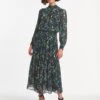 Lorni Maxi Dress - Multi Coloured Large Floral Print -The Modern Femme Sales SU23 D536 LORNI MULTICOLOURLARGEFLORALPRINT LS 266