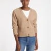 Courtney Cashmere Blend Cardigan - Camel -The Modern Femme Sales SU23 K121 COURTNEY CAMEL LS 2380