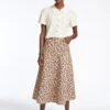 Sierra Cotton Maxi Skirt - Leopard Print -The Modern Femme Sales SU23 SK162 SIERRA LEOPARDPRINT LS 41988 1