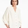Ella Silk Shirt - Cream 1 Ella Silk Shirt - Cream -The Modern Femme Sales Untitled 1 1601e058 0e67 47c6 8f6b 1b0ecbb8c82b