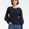 Eva Wool Crew Neck Jumper - Navy -The Modern Femme Sales Untitled 1 7cf41318 ed8a 45ca a21e 40bec8d79290