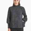 Cara Wool Jumper - Grey Melange