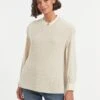 Janice Wool Round Neck Sleeveless Jumper - Oatmeal -The Modern Femme Sales WI22 K129 JANICE OATMEAL LS 1629