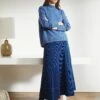 Simone Corduroy Maxi Skirt - Blue -The Modern Femme Sales simone johanna c6e86dc6 28ac 4b47 85ab f50f82beeed8